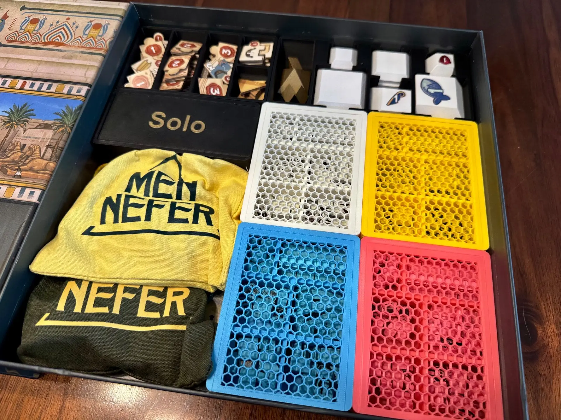 Men-Nefer Board Game Insert / Organizer