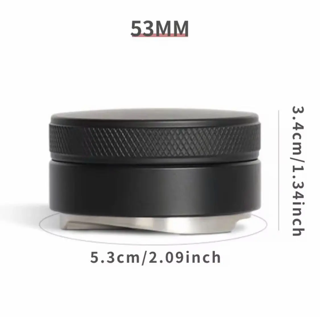 Espresso Tamper 51mm 53mm 58mm Adjustable | TIPIKOS
