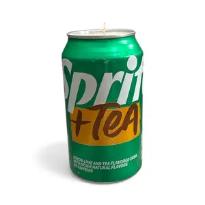 Vineyard Candle Co - Recycled Sprite + Tea 100% Organic Soy Wax CANdle