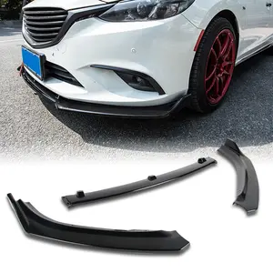 Sport-Style Front Bumper Lip Body Kit Spoiler Compatible with 2014 - 2018 Mazda 6 Bumper