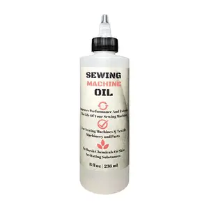 Stainless Sewing Machine Oil - 8 Oz - Custom Formulated, Compatible with Most Commercial Sewing/Embroidery Machines