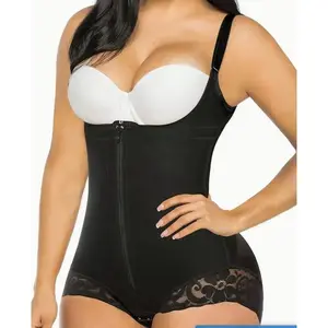 confidence-boosting belly-control bodysuit Fajas Colombianas Shapewear Tummy Control Body Shaper Butt Lift Bodysuit Womenswear Basic Compression Minimalist