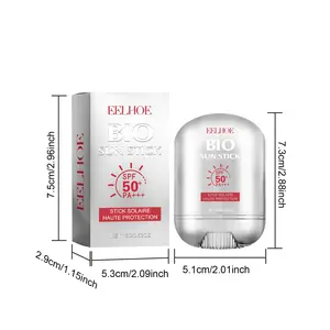 Sun Screen Stick, Peptide 9 Sun Stick, Portable UV Protection Sunscreen Stick, with Peptide Complex,  for Face and Body Beach Water-Resistant SPF 50+ Facial Skincare Comfort Skin Repair Lightweight