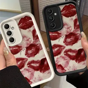 Heart Silicone Soft Case for Samsung Galaxy A12 A13 A14 A15 4G 5G A73 A72  5G Mobile Shell Mixed Colors Back Phone Cases Pattern Printing Protective Protector Protection Cover