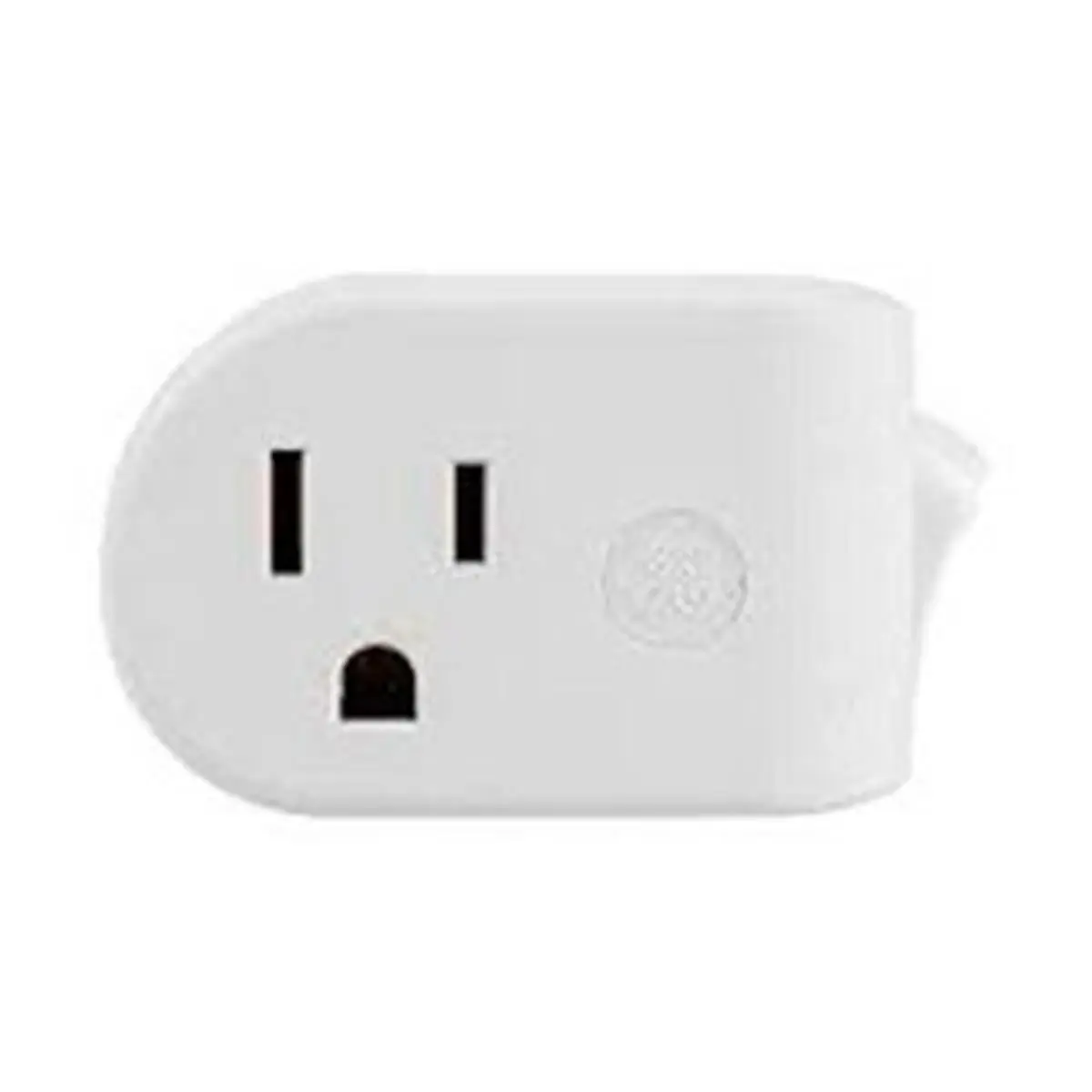 Jasco Products 254902 Functional Standard Grounded Plug-In On-Off Switch, White - Sports Outdoor Sailing Rectangle Wall Socket Add-On, Household Power Control Tool