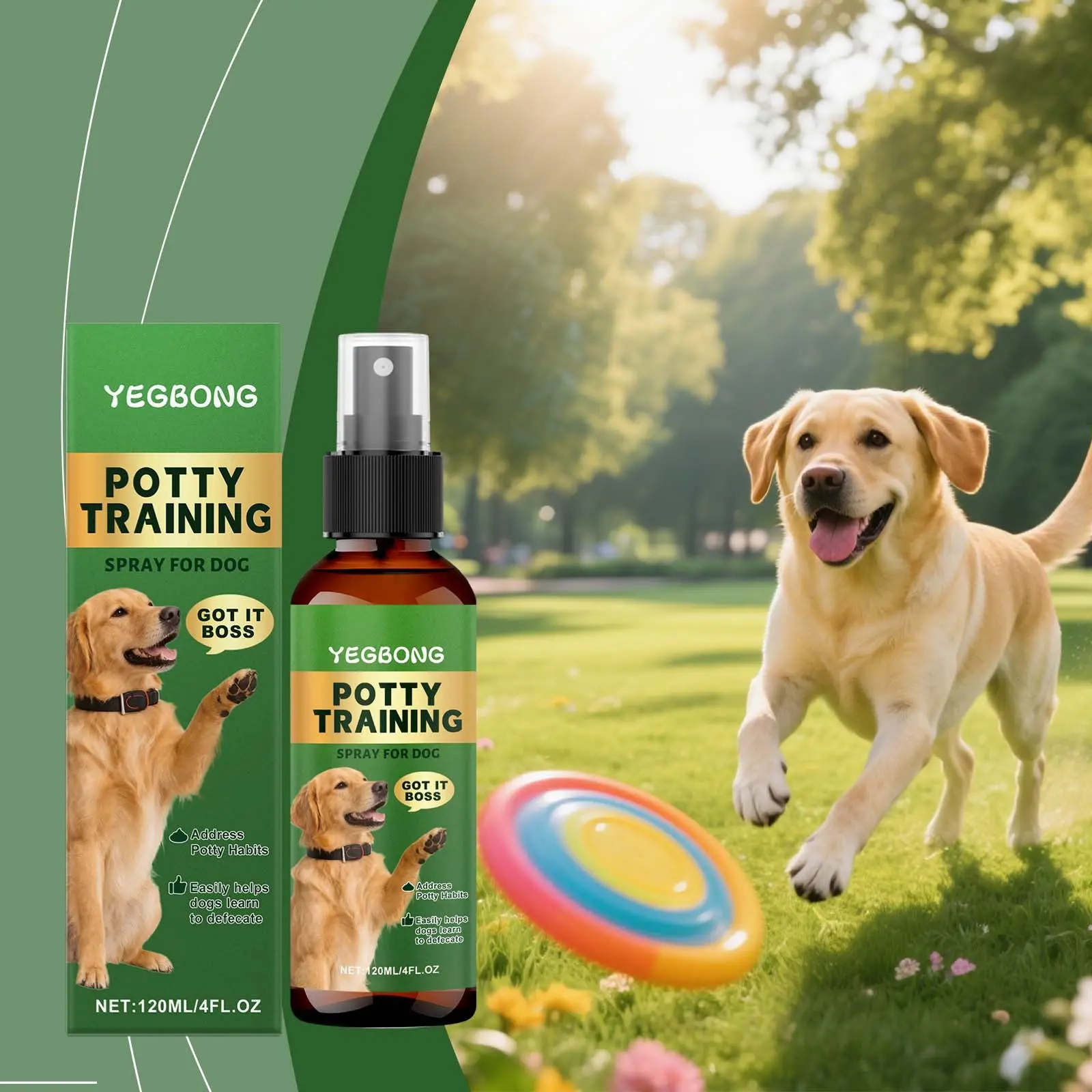 Catnip Extract Dog Potty Training Spray 120ml
