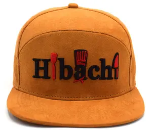 Hibachi Brand 3D Embroidery Cap with Antique Buckle Adjustable Design for Comfort and Style