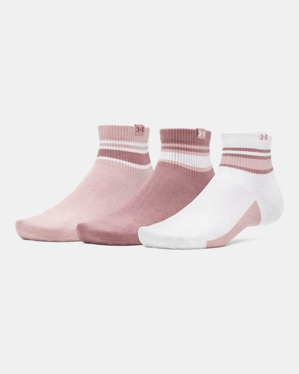 Under Armour Sportstyle Cotton Unisex 3-Pack Quarter Socks