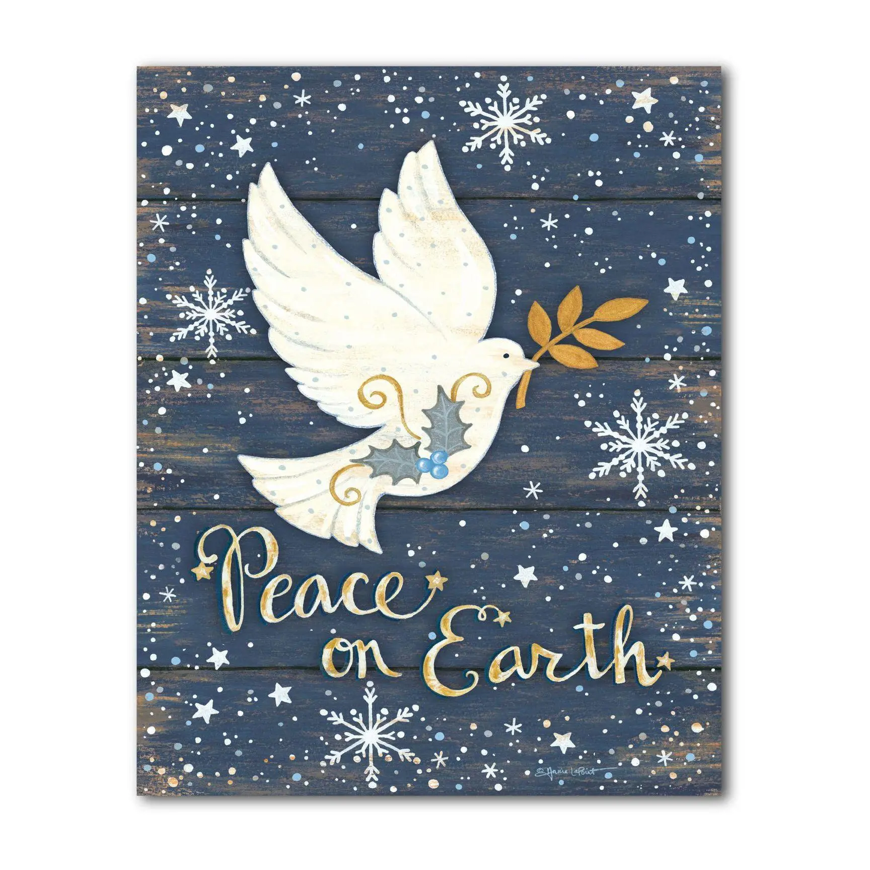 Courtside Market Peace 16x20 Canvas