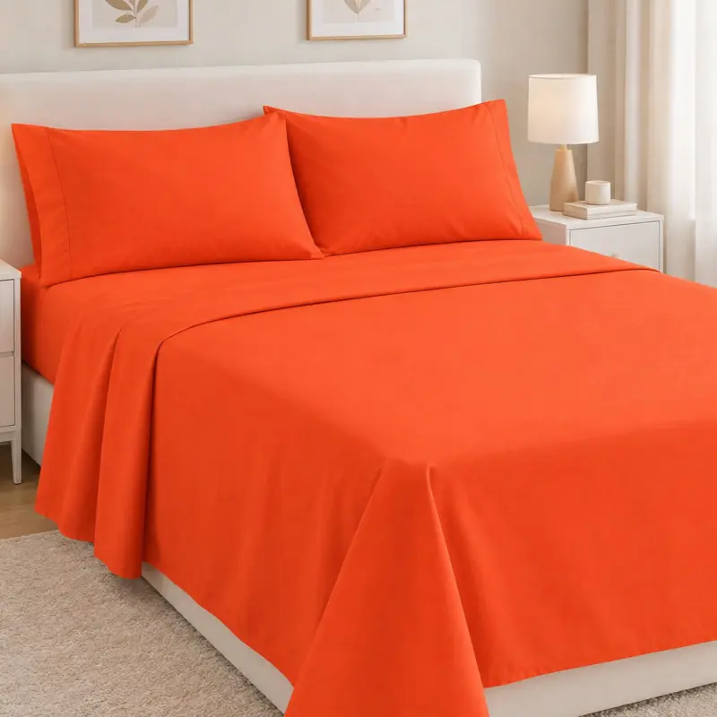 Organic sheet set king, queen size