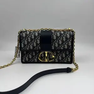Pre-owned Dior Monogram Montaigne Bag