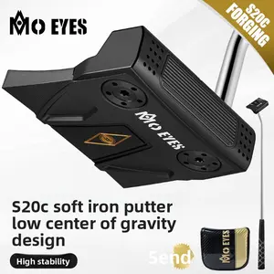 MO EYES Golf Putter - Men's Single Club (S20C Soft Iron Forged) - High Stability Model