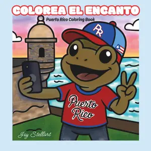 COLOREA EL ENCANTO: PUERTO RICO COLORING BOOK