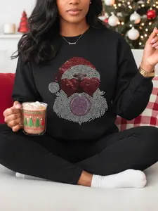 Bling Bubble Gum Santa T-shirt or Sweatshirt