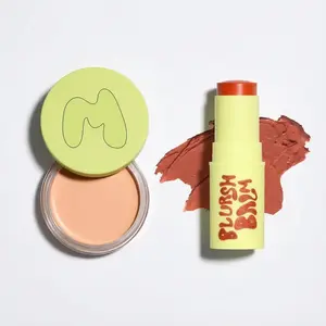 9g Balm Concealer & 7.7g Blush Set, 1 Count Balm Concealer & 1 Count Lightweight Balm Cream Blusher, Gift for Women