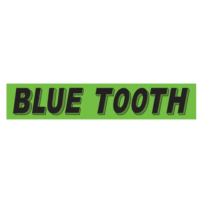 Slogan Window Stickers for Car Dealerships – Black on Fluorescent Green – Weatherproof Vinyl Decals for Vehicle Advertising & Car Sales – Large 14.5" × 2.75" – Easy On/Off Adhesive – 12-Pack Promotional Car Lot Stickers