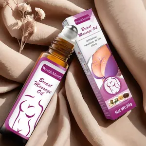 Breast Roll-on Oil, Breast Firming & Moisturizing Oil, Breast Care Oil, Nourishing Care for Fuller Breasts, Breast Care Product for Women, Cosmetic