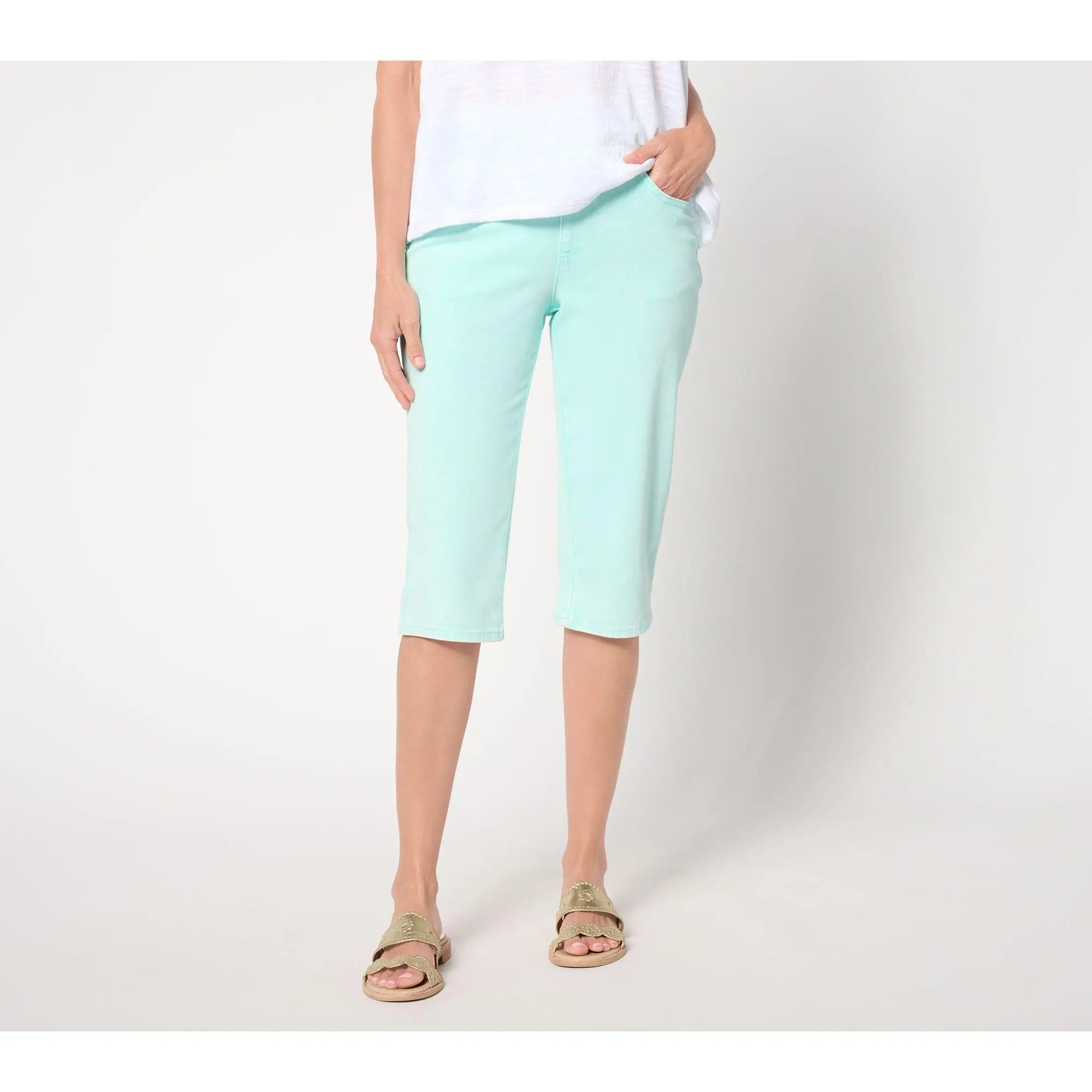Belle Beach by Kim Gravel Petite Delray_Denim Skimmer