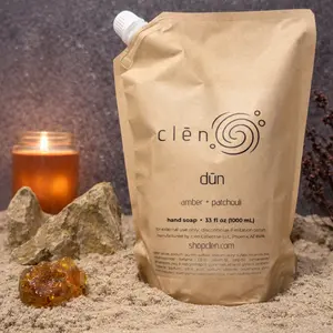 amber + patchouli sōp, refill pouch 33oz