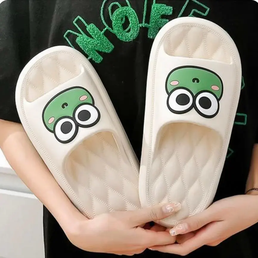 Frog Slippers Cute  COMFY CUTE Slippers