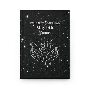 Astrological Journey Journal, Taurus Birthday Gifts, Zodiac Notebook, Celestial Writing Diary, Personal Growth Planner, Starry Sky Journal