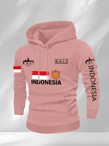 Bali-style hoodie with unique printed pullover design