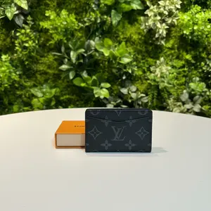 Pre-owned Louis Vuitton Canvas Small Leather Goods Graphite Eclipse Wallet