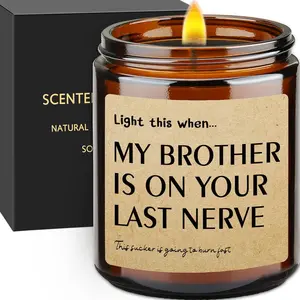 Gifts for Sister in Law, Sister Birthday Present, Valentine Gifts for Women ,  Wedding , Novelty  for  Engagement, Bridal Shower Candle