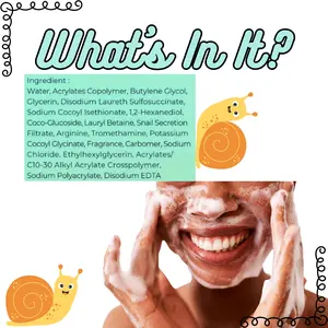 TRENDING Snail Mucin Face Wash