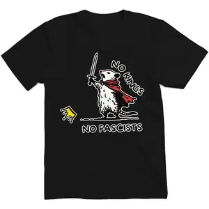 No Kings No Fascists: Opossum Warrior Doodle meme No Kings Shirt, No Kings In America Shirt, Political Tee, Democracy Tee, Democracy Not Monarchy Shirt