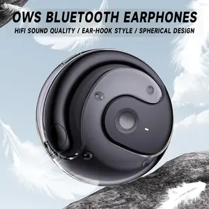 2025 New OWS Wireless Bluetooth 5.4 Headphones – Waterproof, Noise-Canceling Sport Headsets with Mic for Active Lifestyles
