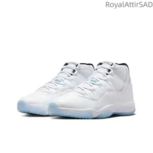 Legendary Blue Retro Comfortable Casual Shock Absorbing Anti-Slip Basketball Shoes