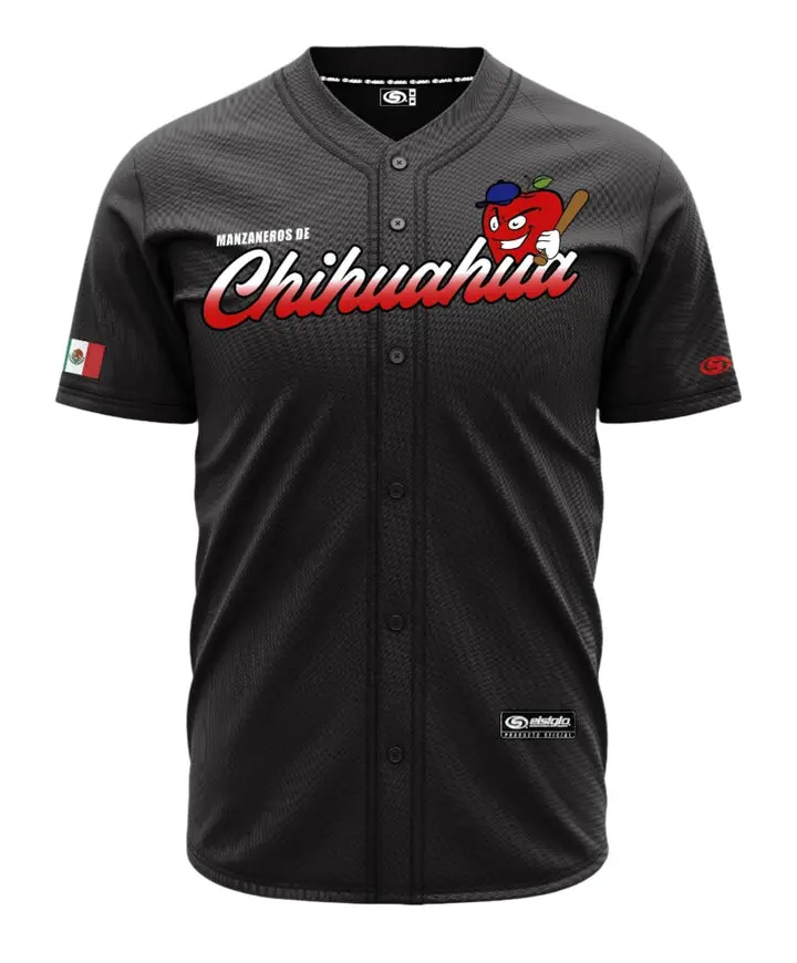 Manzaneros De Chihuahua Jersey 2.0 Unisex Short Sleeve Jersey for Baseball & Softball - Breathable Fabric, Fitted Design, Machine Washable
