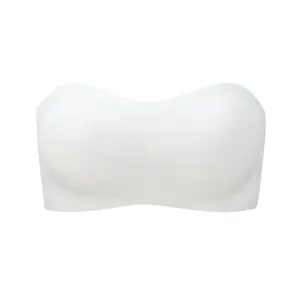 Women's Strapless Bras, Swimwear Innerwear with Interlocking Side Fasteners for Sports & Outdoor Use