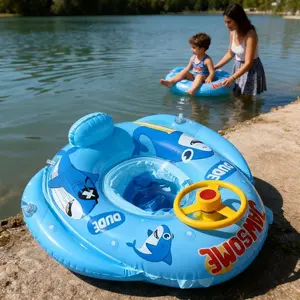 JAWSOME Baby Shark Float 70x70cm for Pool & Beach Fun Safe Thrilling Ocean Magic for Kids Pooldays TikTokFinds Perfect for Pool and Beach Adventures