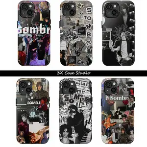 Singer S-Sombr  2-IN-1 Phone Case For iPhone 17 16 15 14 13 12 Pro Max Plus Anti Fall Birthday And Holiday Gifts Case Cover
