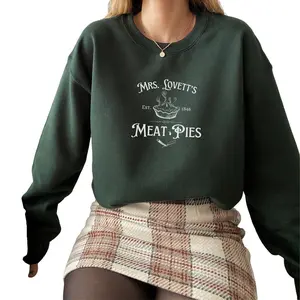 SWEENEY TODD Musical Inspired Mrs. Lovett's Meat Pies Theater Kid Sweatshirt | Broadway NYC Josh Groban Play Subtle Merch