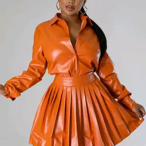 Mandarin Momma Skirt Set