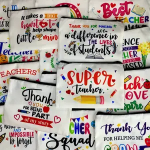 Canvas Pouch - Teacher Mix