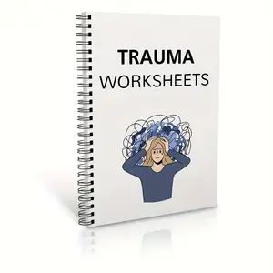 Trauma Relax Workbook for Adults: 45-Page Comprehensive Guide with Coping Strategies, Grounding Techniques & Emotional Regulation Exercises - PTSD Recovery, Crisis Management & Mindfulness Worksheets for Relax or Personal Use, Spiralbound Book