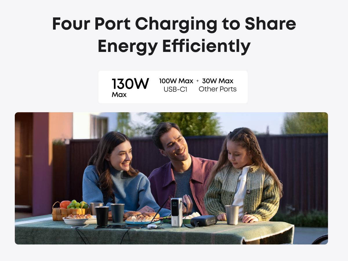 Anker Laptop power bank (25K, 165W, Built-In and Retractable Cables) and Anker Laptop Charger (140W, 4-Port, PD 3.1) Anker Laptop power bank (25K, 165W, Built-In and Retractable Cables) and Anker Laptop Charger (140W, 4-Port, PD 3.1)