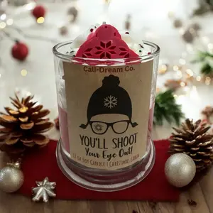 A Christmas Stories candle