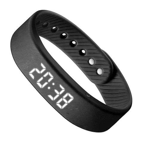 Silicone Wearable Vibrating Alarm Wristband for Heavy Sleepers - Magnetic USB Charging, Silent Vibration, Waterproof Daily Reminder, Workout & Timer Functionality, Ideal for Dorm Life & Travel
