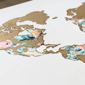Rose Less Traveled - World Map