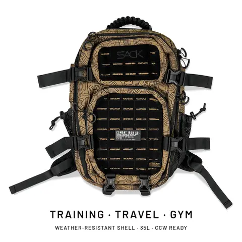35L Durable MOLLE Tactical Polyester Carry On Backpack - Rain-Ready Shell Gym Bag, All-Terrain Fast Fullopen Pack, Velcro-Equipped Outdoor Rucksack with MOLLE Panels, EDC Gear for Adventures