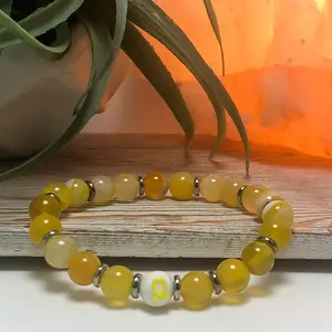 Limited Edition Sarcoma Bone Cancer Awareness Unisex Mens and Womens Stretchy Bracelet