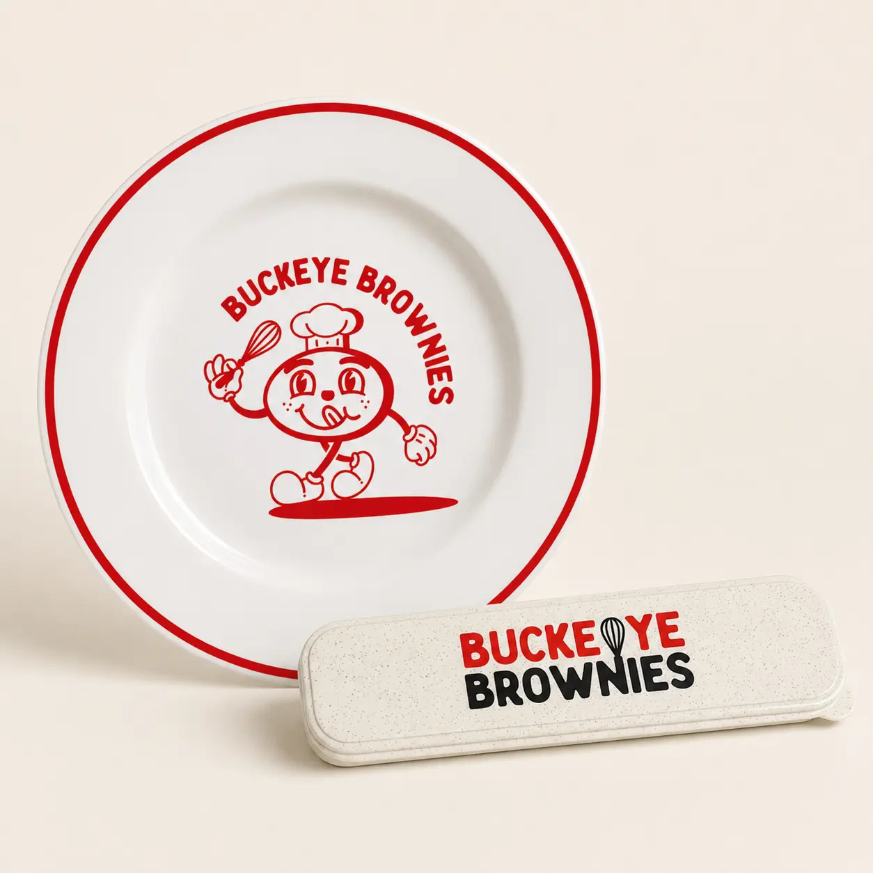 The Experience Plate and Silverware Set