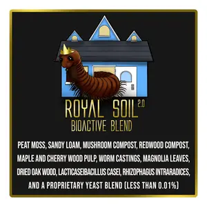 Royal Soil Bioactive Blend Organic Soil Activator Houseplant Potting Mix