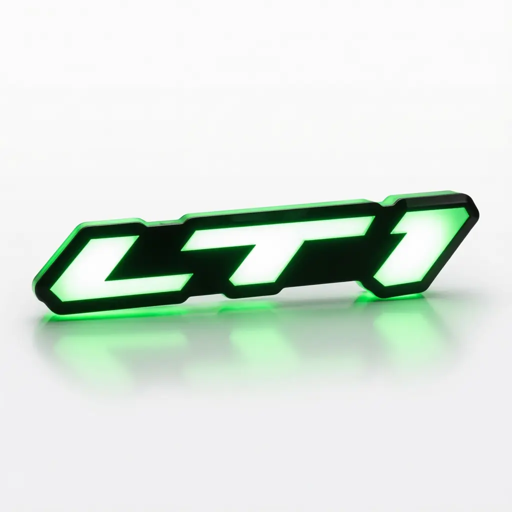 RGB LED Grille Badge for Chevrolet Camaro LS, LT, LT1,SS, ZL1 | App Controlled Light Up Emblem