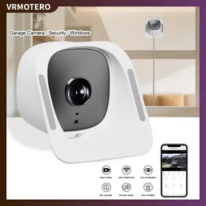 Smart Security Camera with Night Vision & Motion Tracking  2-Way Audio, MicroSD Support, Easy Install, Compatible with iOS & Android, Indoor Use, Alarm System Ready